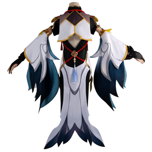 Costume de cosplay <span class=keywords><strong>Shenhe</strong></span> Genshin Impact en gros – Tenue d'anime pour jeux vidéo - Product Image 2