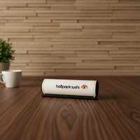 Tube à sushi jetable écologique et portable pour les déjeuners ou les contenants alimentaires
