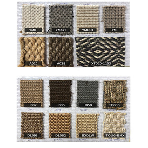 Tapis personnalisé en sisal de jute de n'importe quelle taille pour animaux de compagnie et chats 26 modèles en gros