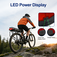 Batterie au lithium 36V 15Ah pour porte-bagages arrière de vélo électrique, BMS 20A, chargeur 2A, type V, stock UE