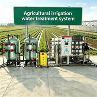 Système de filtration d'eau 50-300m³/jour pour l'agriculture, système de traitement d'eau par osmose inverse, installation de purification par osmose inverse