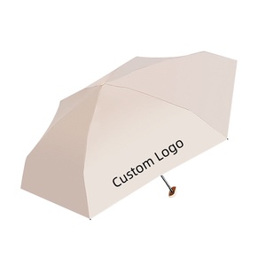 <span class=keywords><strong>Paraguas</strong></span> de Bolsillo con Diseño Nuevo OEM, Sombrilla Promocional Tipo Cápsula, Sombrilla Portátil UV Pequeña, <span class=keywords><strong>Mini</strong></span> Sombrilla <span class=keywords><strong>Plegable</strong></span> de 5 Secciones con Logotipo Personalizado - Product Image 3