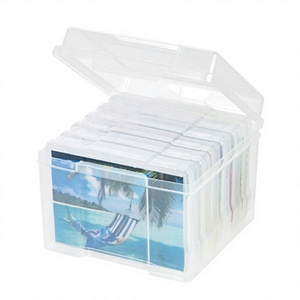 5x7-inch Plastic Rectangle Photo <strong>Storage</strong> Organizer Multi-Functional Sorting Box for Hardware Parts and <strong>Seed</strong> <strong>Storage</strong> - Product Image 1