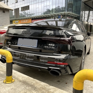 สปอยเลอร์สำหรับ Audi A6 C8 ปี 2019-2022 วัสดุ ABS คุณภาพสูง สปอยเลอร์ปีกหลังรถยนต์ อุปกรณ์ตกแต่งเฉพาะรุ่น A6 - Product Image 4
