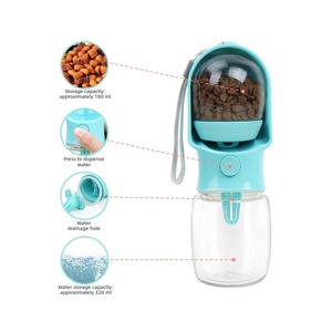 Botella <span class=keywords><strong>de</strong></span> Agua Portátil para Mascotas, Perros y Gatos, con Contenedor <span class=keywords><strong>de</strong></span> Comida, para Caminar, Hacer Senderismo y Actividades al Aire Libre - Product Image 3