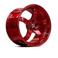 Jantes de course classiques à 5 branches, 5*114.3mm, GT Super Silver, Premium Beyond Series, adaptées à Supra, 350Z, 370Z, 86, BRZ