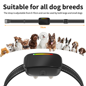 Collier d'entraînement pour chien sans choc avec 6 niveaux réglables pour le bip, la vibration et le contrôle des aboiements - Product Image 5