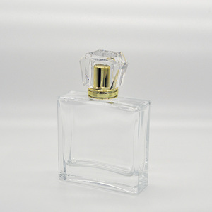 <span class=keywords><strong>El</strong></span> más popular plana cuadrada 100 ml botella de perfume de vidrio transparente botella de spray - Product Image 3