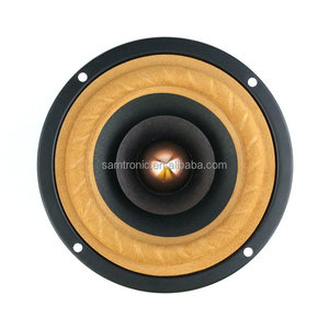 Samtronic 1件/批顶端4英寸全范围扬声器高音单元套装铝子弹<span class=keywords><strong>2</strong></span>层纸锥DIY家庭影院 - Product Image 6