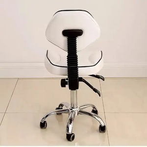 EU-EB567 Professional <strong>Dental</strong> Lab Saddle <strong>Chair</strong> Stool with Backrest - Product Image 3