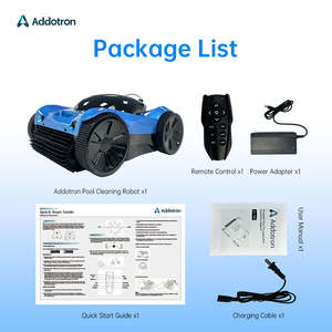 Robot nettoyeur de <span class=keywords><strong>piscine</strong></span> automatique sans fil à énergie solaire de haute qualité, outil de nettoyage robotique sous-marin pour les murs des piscines - Product Image 2