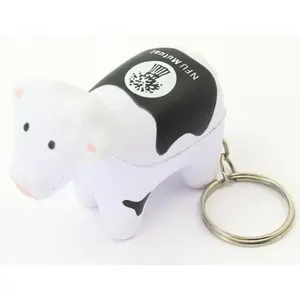 Portachiavi a Forma di Mucca Antistress Gadget Personalizzati - Product Image 3