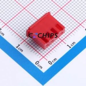 HC-XHB-4Y-R-05 Housing (Wire-to-Board / Wire-to-Wire) P=2.5mm Connector 1x4P 2.5mm XHB 1 - Product Image 2