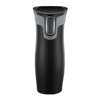 Thermos classique incassable anti-fuite 420 ml 14 oz en acier inoxydable, style tasse de voyage à double paroi sous vide, isolation 12-24h