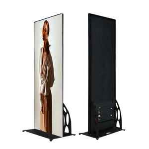 LED Three-<b>fold</b> P2.5 Connectable Digital Poster Floor-standing Full Color Outdoor Display Advertising <b>Screen</b> Animation Movable - Product Image 5