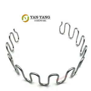 Yanyang High Quality Zigzag Springs For Antirust Rolling Sinuous Sofa Spring
