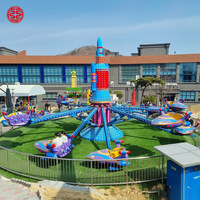 16 sièges Kiddie Rides Fairground Fair Attraction Kids Play Équipement de terrain de jeu pas cher Amusement Self Control Avion Fun Ride à vendre