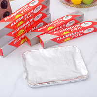 Cuisine jetable rouleau de papier d'aluminium en gros BBQ feuille d'étain 30 cm de largeur