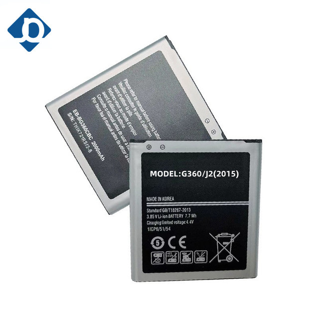 Factory Direct Sell Batterie Replacement Cell Phone Battery for Samsung Galaxy J2 J200 G360 EB-BG360CBC Battery
