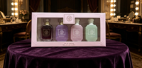 Mini Perfume en Spray para Mujer, 4x30ml, Eau de Parfum Original, Aroma Amaderado Árabe de Larga Duración, Set de Regalo en Tamaño Viaje, Superventas