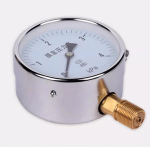 एचवीएसी कम दबाव गेज डायाफ्राम दबाव मीटर संकेतक हवा के पानी के लिए - Product Image 2