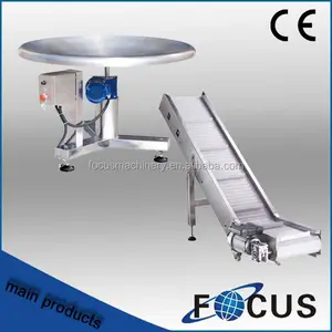 Factory Price Packing Machine Rotary Collecting Accumulation Table Packing Line