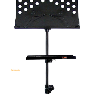 A-23B Space-Saving Clamp-on Metal <b>Musical</b> <b>Instrument</b> Accessory Anti-Scratch Tray - Product Image 2