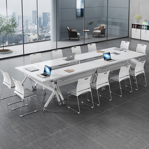 Meubles de bureau, tables de travail, chaises empilables pour réunions, tables de conférence pliantes modernes et ensembles de chaises avec chaises de formation - Product Image 2