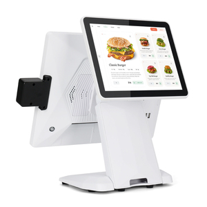 ระบบ <span class=keywords><strong>POS</strong></span> ยอดนิยมแบบ OEM ODM สำหรับธุรกิจค้าปลีก ST8800 เครื่อง <span class=keywords><strong>POS</strong></span> หน้าจอสัมผัสแบบสองจอ พร้อมระบบสแกนลายนิ้วมือสำหรับเข้าใช้งาน ฮาร์ดแวร์ <span class=keywords><strong>POS</strong></span> - Product Image 1