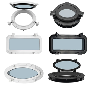 Nuovo prodotto Hardware marino boccaporto rotondo in plastica ABS per ponte di ispezione - Product Image 3