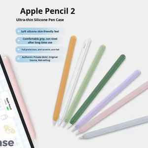 Étui de protection magnétique en silicone anti-usure pour stylet iPad <span class=keywords><strong>Pencil</strong></span> Pro et 2e génération - Product Image 5