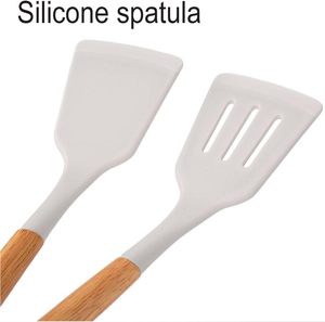 Juego de 19 Utensilios de Cocina de Silicona, Tabla de Cortar, Juego de Cuchillos de Cocina de Grado Alimenticio con Soporte - Product Image 3