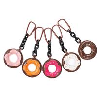 Mini sac à main de luxe, pendentif, breloque, accessoires pour sac à main, corde à pain, porte-clés en cuir pour femme, décoration de sac à main