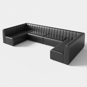 Ensemble de table KTV moderne Canapés de bar en cuir PU Tables chaises pour salle à manger et cuisine pour hôtels Discothèques Restaurants - Product Image 6