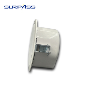 Mini Altavoz de <span class=keywords><strong>Techo</strong></span>, Sistema de Sonido para Habitaciones Pequeñas, Cubierta de Rejilla Metálica Resistente al Fuego, Altavoz de Interior PA de 25 W - Product Image 5