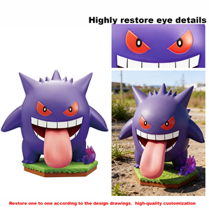 Créez des boîtes mystères uniques de figurines <span class=keywords><strong>Gengar</strong></span> en PVC avec une personnalisation flexible pour des couleurs audacieuses et des détails de conception soigneusement conçus. - Product Image 4