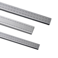 Profilé d'espacement en aluminium rigide et pliable, soudé haute fréquence, barre d'espacement en aluminium avec longueur adaptée pour verre isolant