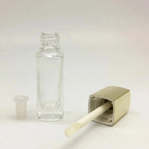 Hexi plastique galvanoplastie brillant à lèvres Tube carré verre lèvre glaçure Tube AS couverture Transparent brillant à lèvres bouteille cosmétique conteneur - Product Image 3