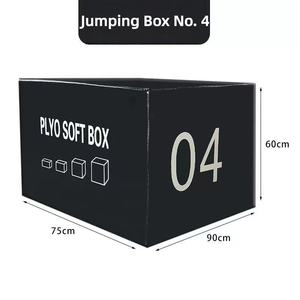 New 4 in 1 High Quality MultiSpecification Adult Child MultiStyle Safety Jump Box for Parkour Leg <b>Strength</b> <b>Training</b> Plyo Box - Product Image 3