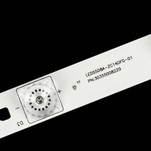 HX-NO.273 Offre Limitée LED55D8A-ZC14DFG-01 30355008220 Bande de Rétroéclairage TV Originale en Aluminium pour Réparation de Téléviseur - Product Image 4
