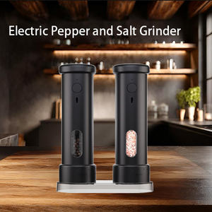 Set Macinapepe Elettrico Senza Fili Aggiornato con Ricarica Rapida USB-C e Funzione Memoria, Regolazione della Grana con Un Solo Tocco - Product Image 1