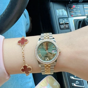 Montre automatique mécanique de luxe de qualité supérieure, vente en gros, cristal saphir, acier inoxydable, résistance à l'eau 50 bars, sport - Product Image 1