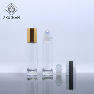 5ml 10ml <strong>Roll</strong> <strong>on</strong> Glass Bottle Convenient Perfume Oil Customizable Colors Refillable Luxury Empty Bottle - Product Image 4