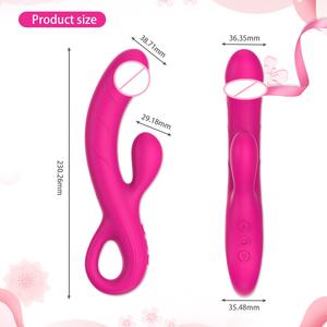 Y <span class=keywords><strong>Love</strong></span> 2023 รุ่นปรับปรุงใหม่ เครื่องกระตุ้นคลิตอริสแบบสั่น 10 ระดับ กระต่ายสั่น กระตุ้นจุดจี ของเล่นทางเพศสำหรับผู้หญิง - Product Image 2