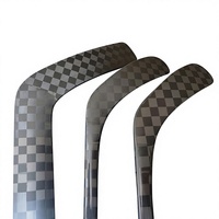 Bâtons de hockey sur glace en fibre de carbone de haute qualité OEM/ODM RSY, légers, durables, motifs de lames P88/P28/P92, flexibles pour adultes