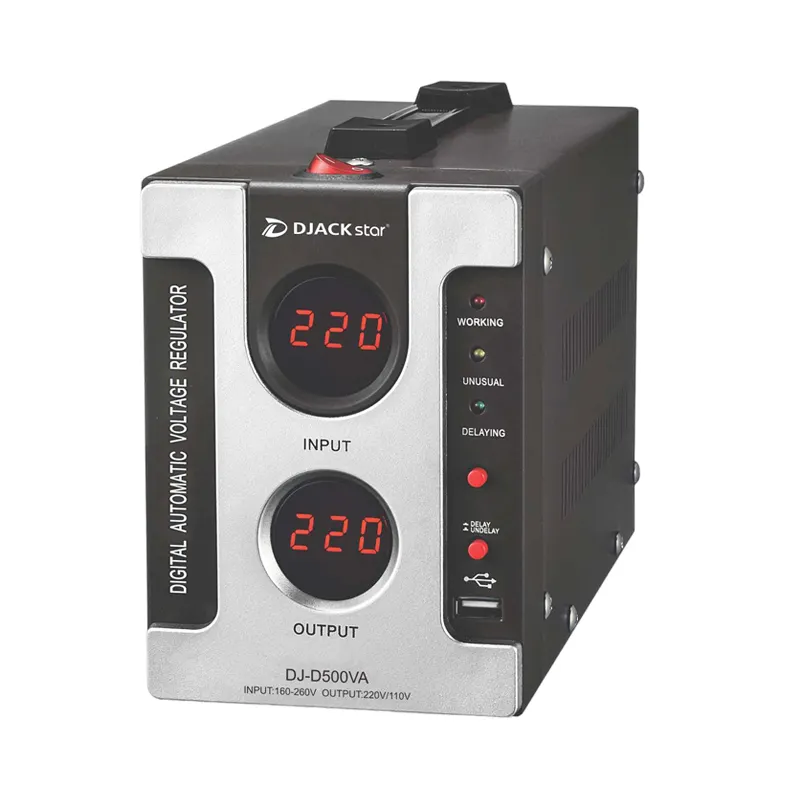DJACK STAR DJ-D500VA ac voltage regulator automatic voltage regulator price