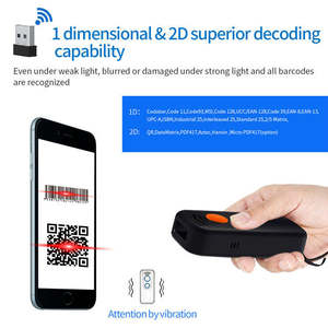 OEM ODM <span class=keywords><strong>Mini</strong></span> escáneres QR Code Reader 3-en-1 Bluetooth Bracode <span class=keywords><strong>Scanner</strong></span> para Tablet iPhone <span class=keywords><strong>iPad</strong></span> Android IOS PC POS - Product Image 5