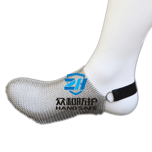 Chaussettes de sécurité anti-coupure en maille de chaîne d'acier inoxydable <span class=keywords><strong>pour</strong></span> bûcherons - Product Image 4
