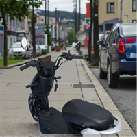 Scooter électrique urbain 500W, vélo électrique numérique pour adultes, siège confortable et spacieux