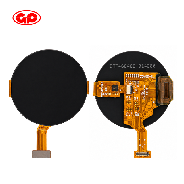 Custom 1.43 Inch AMOLED IPS Round Screen 466*466 TFT Display Module with MIPI I2C Interface for Smart Watch No Backlight